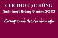 ĐỌC THƠ CHO NHAU NGHE